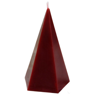 Vela de pirámide pentagonal perfumada para set de regalos