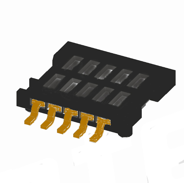 1.0mm Board to Board Connector Female/Sockets SMT H2.0mm