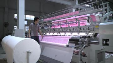 CS128-3 Clothing Quilting Machine