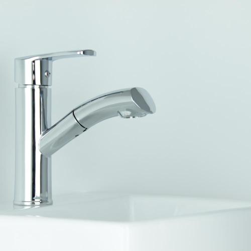 ก๊อกน้ำห้องครัวสีดำกรองเครื่องกรองน้ำ Faucet Tap