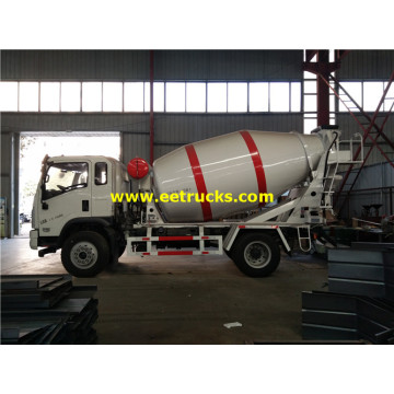 Dayun 3000L Small Cement Mixer Trucks