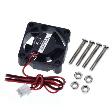 TZT Raspberry Pi 3 CPU Fan - Active Cooling for Customized Acrylic Case B+/B/2 Model