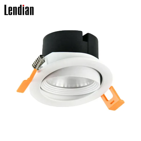 High-Quality Die-Cast Aluminum Ceiling Downlight Gimbal for Home and Hotel