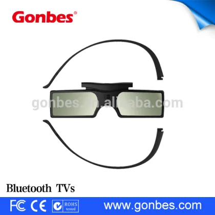 Button Battery bluetooth connection 3d glasses polarized 3d glasses for panasonic tv