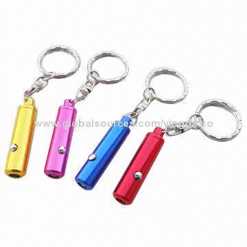 YDS1L032 Portable Mini LED Aluminum Key-chain Flashlight/Made in China