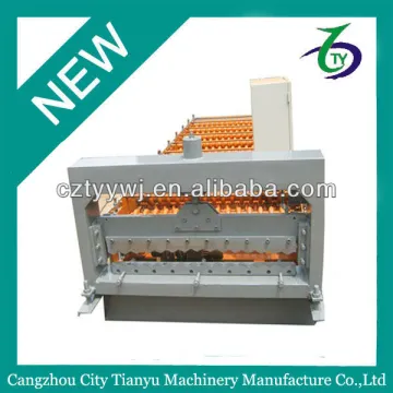 Making warehouse corrugated sheet roof making machine