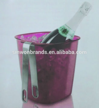 square 1 bottle beer ice bucket