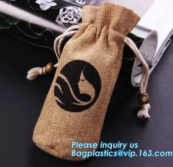 drawstring jute bag burlap shopping bag new style small colorful plaid drawstring bag,Personalised small hemp jute draws