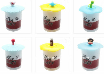 Factory Price Silicone Cup Lids, Customized Silicone Cup Cover