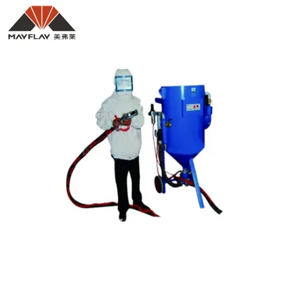 Mayflay industrial portable sand blasting pot