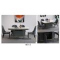 Fashion Restaurant Metal Square Dining Table Sets