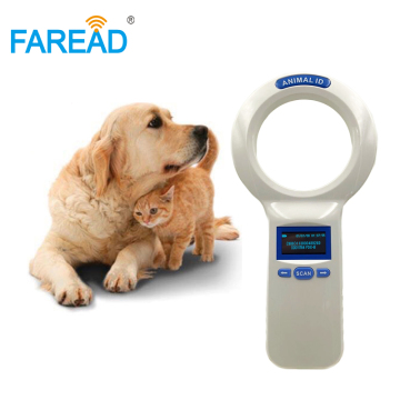 Pet Handheld scanner 134.2KHz/125KHz FDX-B microchip reader for livestock cattle horse farm