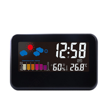 Multifunction Voice-Controlled Alarm Clock with Color Screen