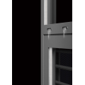 Schlankes minimalistisches Casement-Fenster mit Versiegelungen von Kfz-Qualität
