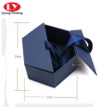 Hexagon packaging folding gift boxes with ribbon