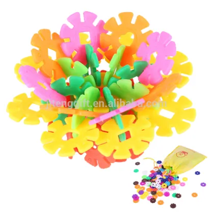 snowflake building blocks toys magformers wow set