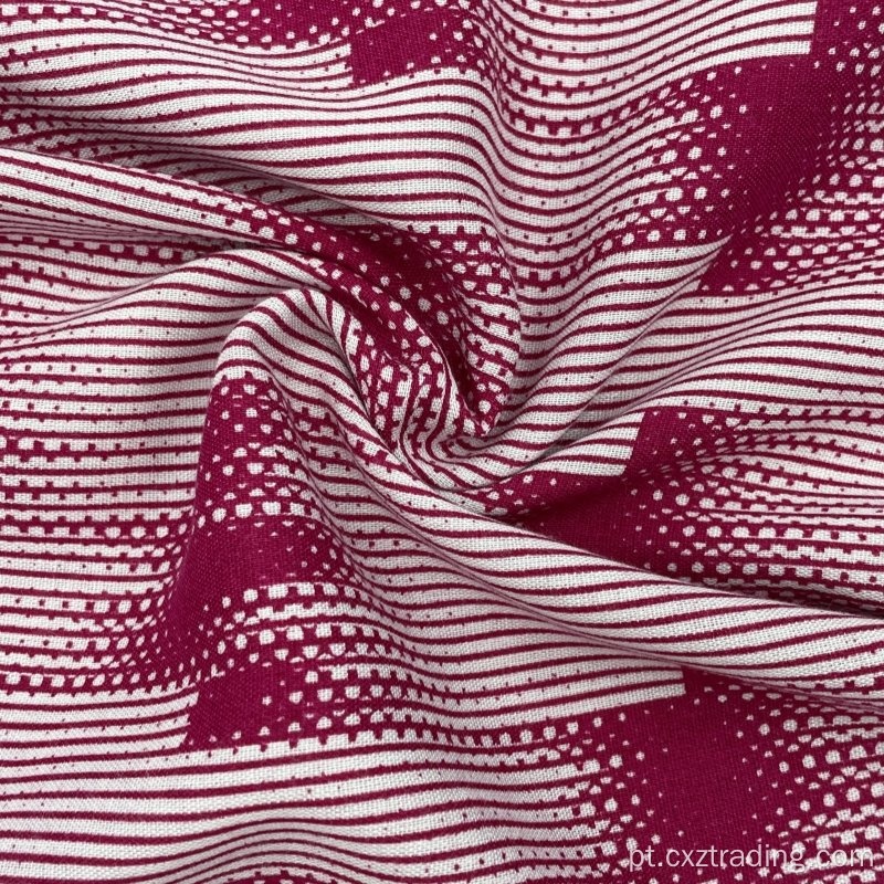 100% Rayon Challis 32s 54/55 "tecido de impressão