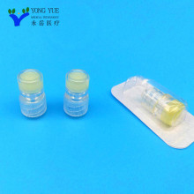 transparent disposable heparin cap