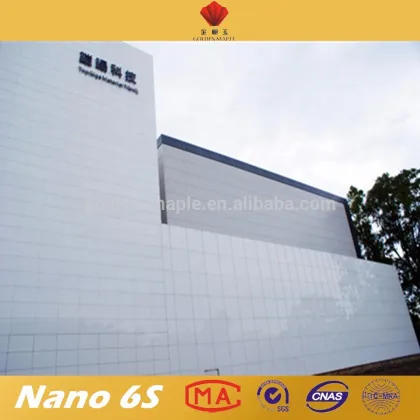 12mm thick nanoglass stone facing material