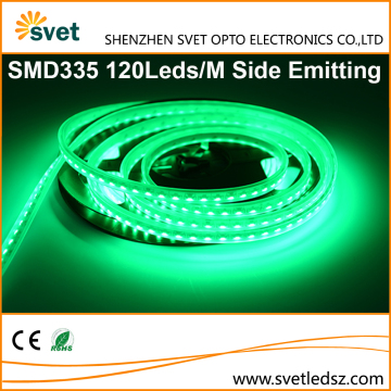 Wholesale Good Price Flexible Car LED Strip 335 Side Shine DC12V 120Leds/M Green Color 5mm Width PCB