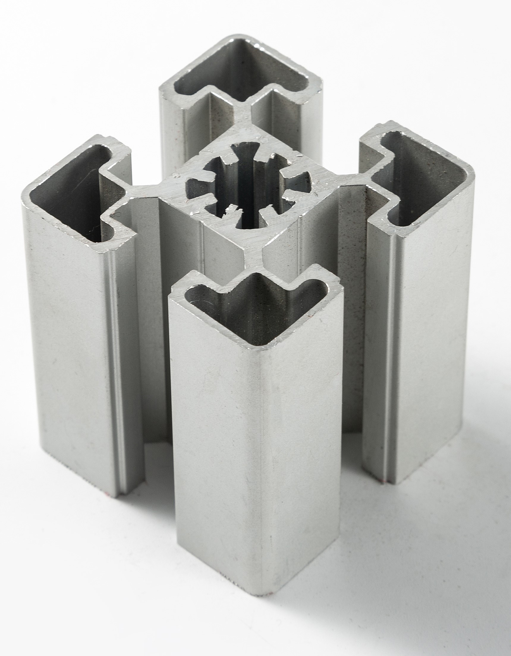 Aluminum extrusion assembly line profile