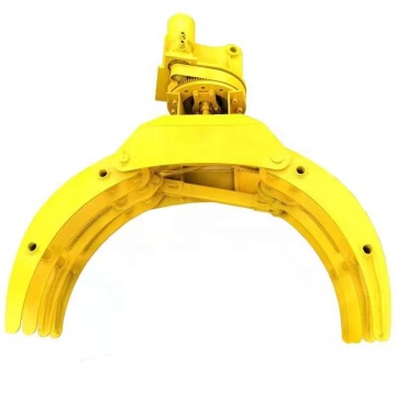 Excavator Hydraulic Timber Log Rotating Grapple