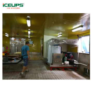 Salt water/seawater/marine flake ice machine used in fishing boat