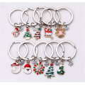 Metal all'ingrosso bellissimi regali di Natale Keychain