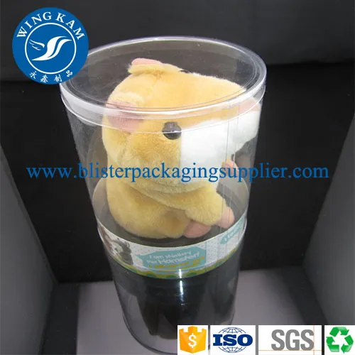 Blister Cylinder Container for Christmas Packaging