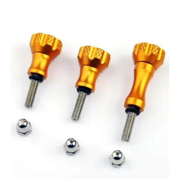Aluminum Thumb Knob Stainless Bolt Nut Screw Set PURPLE