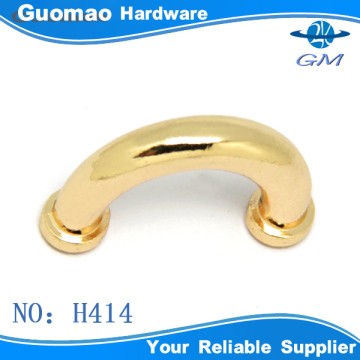 U-shape bridge metal accessories for leather