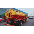 4X2 8500Liter vacuum sewage suction truck