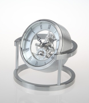 Weems and Plath Solaris Desk Clock,metal desktop clock