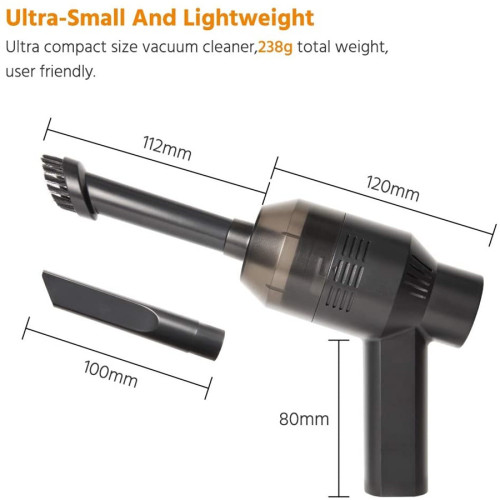 Cordless rechargeable usb duster computer cleaner