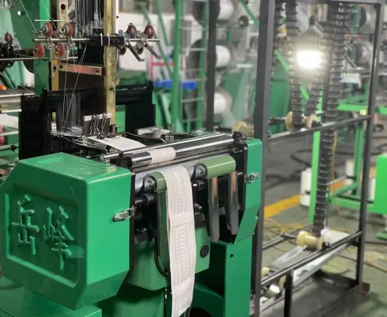 Narrow Fabric Shuttleless Loom for Ribbon and Curtain Tape Weaving