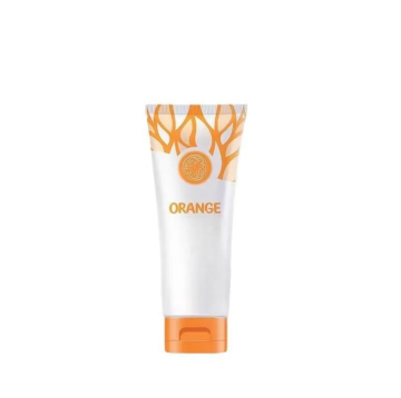 Orange Peeling Gel with Hyaluronic Acid and Aloe Vera for Skin Moisturizing and Whitening