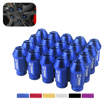 Wholesale Black Aluminum AUSO 650S 12x1.5 Alloy Car Locking Wheel Lug Nuts