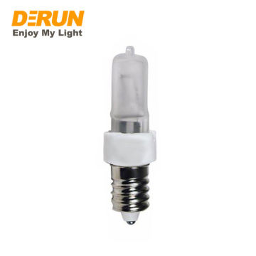 JD E11 Mini Halogen Light Bulbs - E14 BA15D Clear Frosted Glass Refrigerator Lamps (35W-250W)