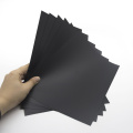 Black Matte PVC Sheet For Clothing Tag