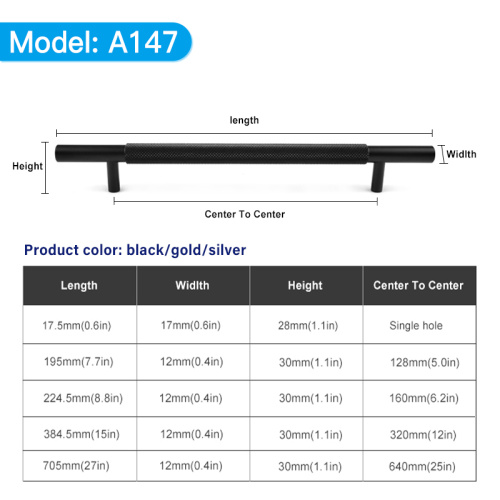 Satin nickel cabinet pull modern furniture handle pulls