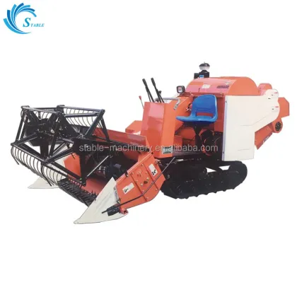 China Rice Farm Combine Harvester - Mini Agricultural Machinery