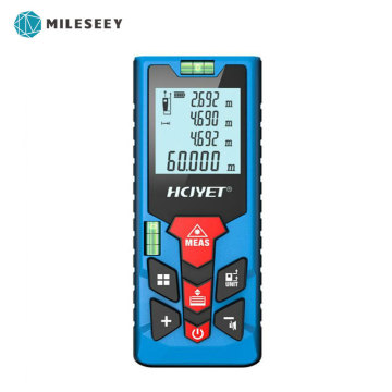 Mileseey Mini Digital laser distance Meter trena laser Tape measure Diastimeter tester tool 100M-80M--60M-40M Laser Rangefinder