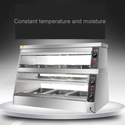 Hot Sales Commercial Fast Food Equipment: Food Warmer Display Cabinet for Catering Industry