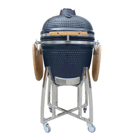 Auplex big Green Charcoal  Barbecue Egg XL 21 inch Kamado BBQ Grill For Outdoor Kitchen