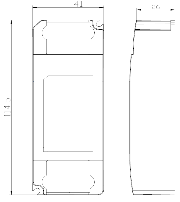 TUV Plastic Case Led Driver