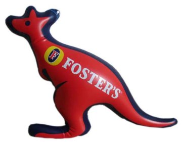 PVC inflatable kangaroo soft toy
