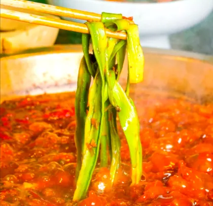 Dried gongcai for hot pot