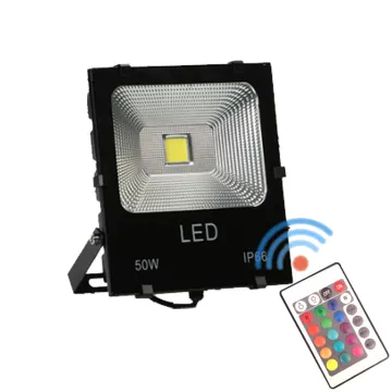 Super Bright IP65 Security Explosion-Proof RGB Adjustable Aluminum Outdoor Flood Light for Garden (50W-300W)
