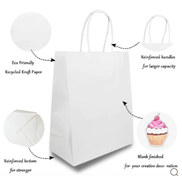 "Kraft paper bags: the perfect choice for environmentally friendly packaging"