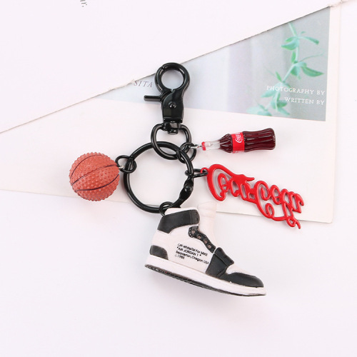 pvc figural keychain Creative Sports Style Keychain Supplier